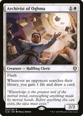 Archivist of Oghma – Rare Magic: The Gathering card from Commander Legends: Battle for Baldur's Gate (#4)