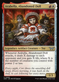 Arabella, Abandoned Doll – Uncommon Magic: The Gathering card from Duskmourn: House of Horror (#208)