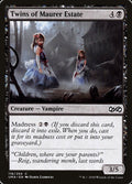 Twins of Maurer Estate – Common Magic: The Gathering card from Ultimate Masters (#118)