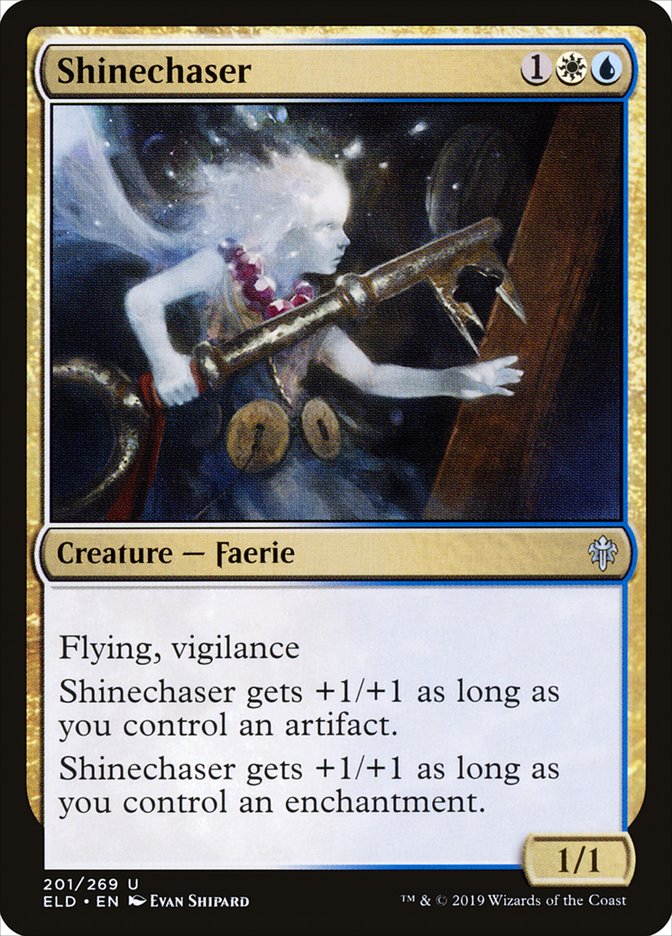Shinechaser – Uncommon Magic: The Gathering card from Throne of Eldraine (#201)