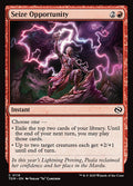 Seize Opportunity – Common Magic: The Gathering card from Tarkir: Dragonstorm (#119)