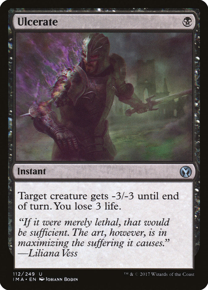 Ulcerate – Uncommon Magic: The Gathering card from Iconic Masters (#112)