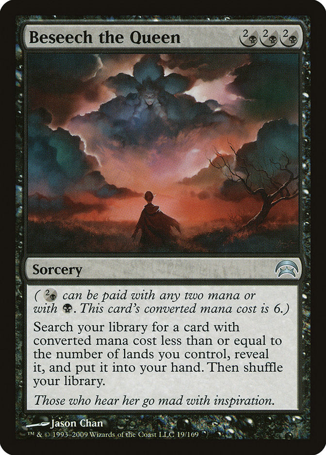 Beseech the Queen – Uncommon Magic: The Gathering card from Planechase (#19)