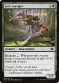 Jade Avenger – Common Magic: The Gathering card from Modern Horizons 2 (#167)