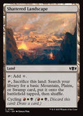 Shattered Landscape – Common Magic: The Gathering card from Tarkir: Dragonstorm Commander (#390)