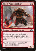 Smelt-Ward Minotaur – Uncommon Magic: The Gathering card from Guilds of Ravnica (#116)