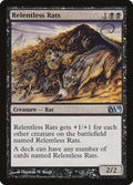 Relentless Rats – Uncommon Magic: The Gathering card from Magic 2011 (#113)