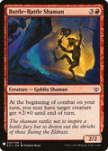 Battle-Rattle Shaman – Common Magic: The Gathering card from The List (#E01-40)