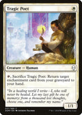 Tragic Poet – Common Magic: The Gathering card from Dominaria (#37)