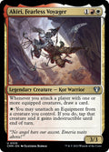 Akiri, Fearless Voyager – Uncommon Magic: The Gathering card from Commander Masters (#335)