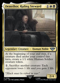 Denethor, Ruling Steward – Uncommon Magic: The Gathering card from The Lord of the Rings: Tales of Middle-earth (#198)