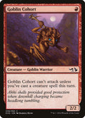 Goblin Cohort – Common Magic: The Gathering card from Duel Decks Anthology: Elves vs. Goblins (#38)