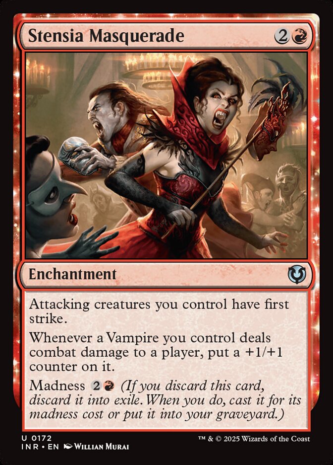 Stensia Masquerade – Uncommon Magic: The Gathering card from Innistrad Remastered (#172)