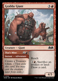 Grabby Giant // That's Mine – Common Magic: The Gathering card from Wilds of Eldraine (#133)