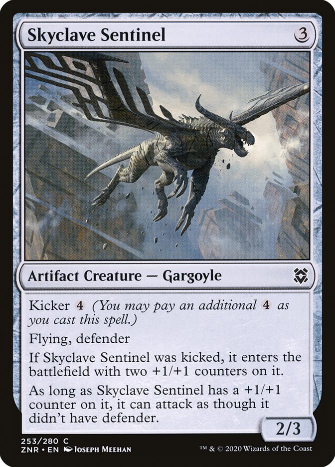Skyclave Sentinel – Common Magic: The Gathering card from Zendikar Rising (#253)