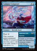 Campus Composer // Aqueous Aria – Uncommon Magic: The Gathering card from Secrets of Strixhaven (#40)