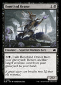 Bonebind Orator – Common Magic: The Gathering card from Bloomburrow (#84)