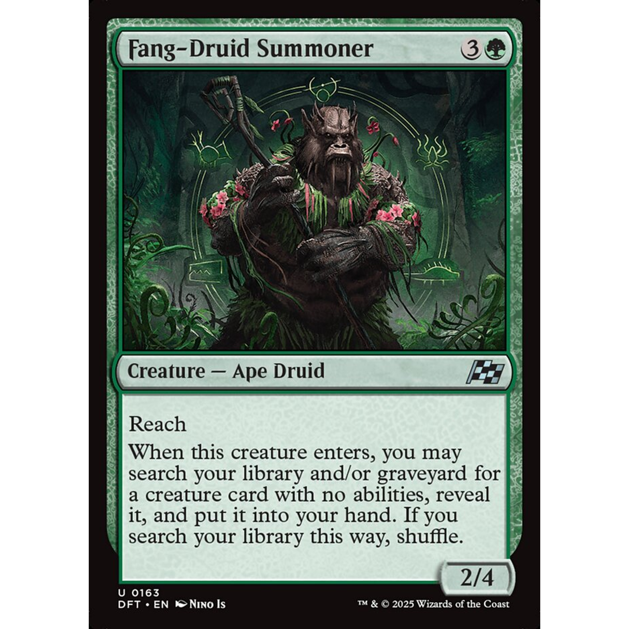 Fang-Druid Summoner (DFT 163) — Moore Collectables UK