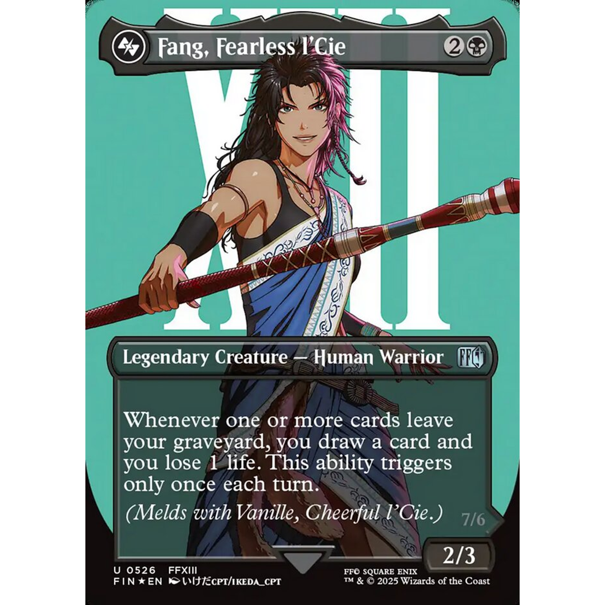 Fang, Fearless l'Cie // Ragnarok, Divine Deliverance (FIN 526) — Moore Collectables UK