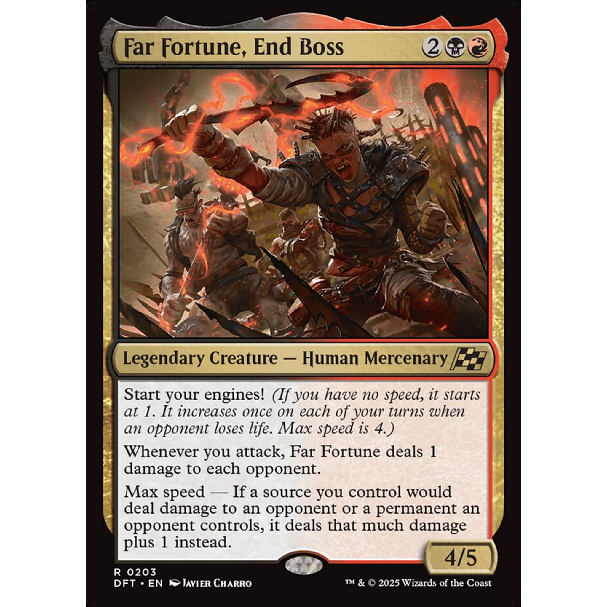 Far Fortune, End Boss (DFT 203) — Moore Collectables UK