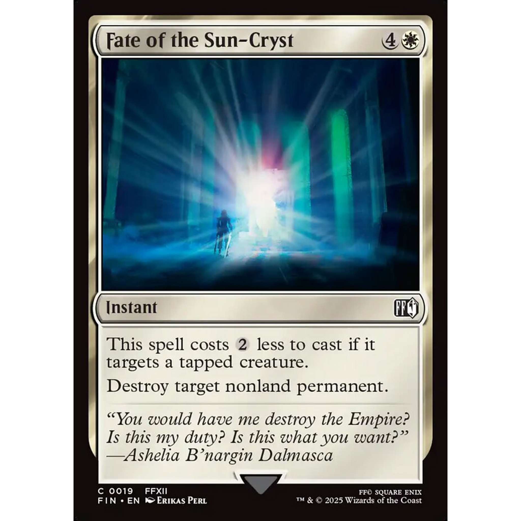 Fate of the Sun-Cryst (FIN 19) — Moore Collectables UK