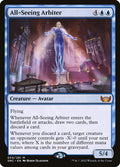 All-Seeing Arbiter – Mythic Magic: The Gathering card from Streets of New Capenna Promos (#34p)