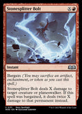Stonesplitter Bolt – Uncommon Magic: The Gathering card from Wilds of Eldraine (#151)