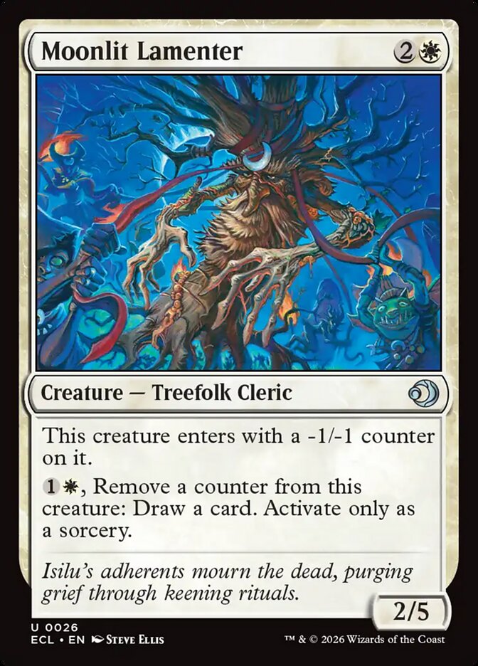Moonlit Lamenter – Uncommon Magic: The Gathering card from Lorwyn Eclipsed (#26)
