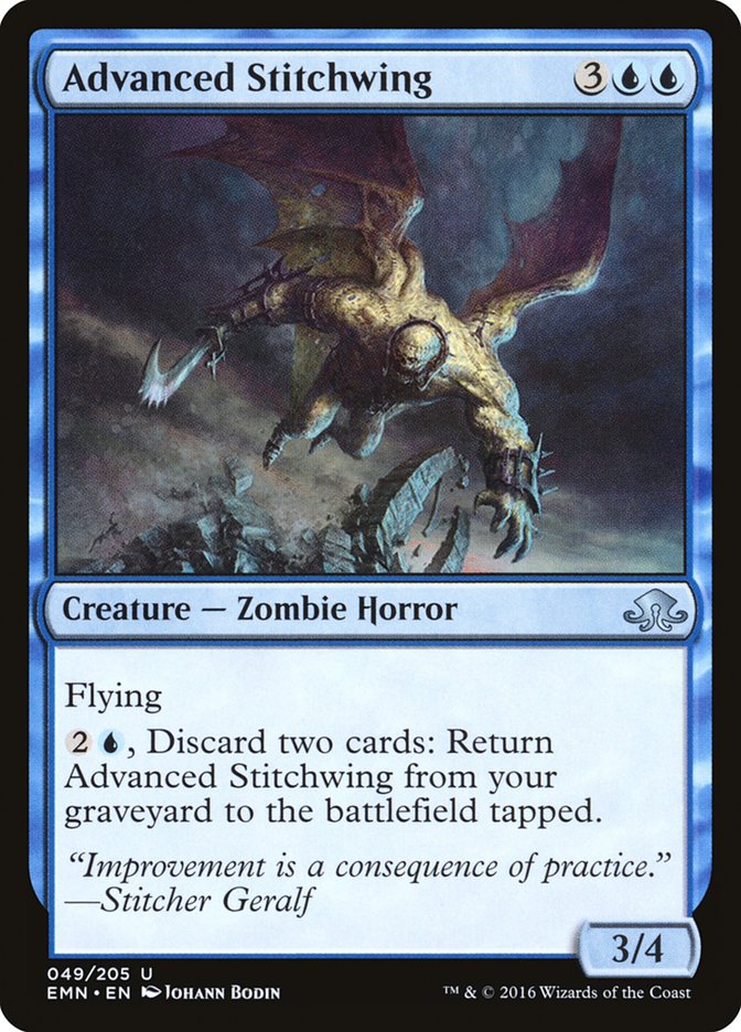 Advanced Stitchwing – Uncommon Magic: The Gathering card from Eldritch Moon (#49)