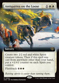 Antiquities on the Loose – Rare Magic: The Gathering card from Secrets of Strixhaven (#308)