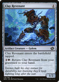 Clay Revenant – Common Magic: The Gathering card from The Brothers' War (#118)