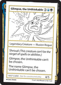 Glimpse, the Unthinkable – Rare Magic: The Gathering card from Mystery Booster 2 (#594)