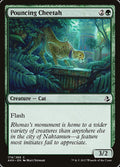 Pouncing Cheetah – Common Magic: The Gathering card from Amonkhet (#179)