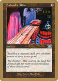 Ashnod's Altar – Uncommon Magic: The Gathering card from World Championship Decks 2000 (#nl274)