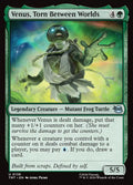 Venus, Torn Between Worlds – Uncommon Magic: The Gathering card from Teenage Mutant Ninja Turtles (#136)