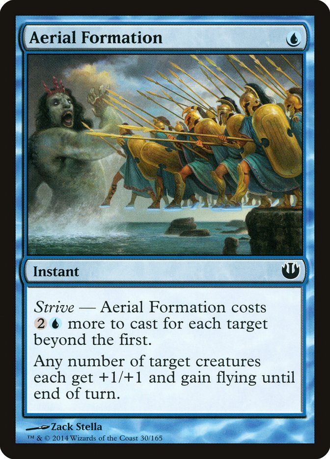 Aerial Formation – Common Magic: The Gathering card from Journey into Nyx (#30)