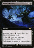 Baleful Mastery – Rare Magic: The Gathering card from Strixhaven: School of Mages (#301)