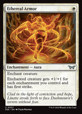 Ethereal Armor – Uncommon Magic: The Gathering card from Duskmourn: House of Horror (#7)