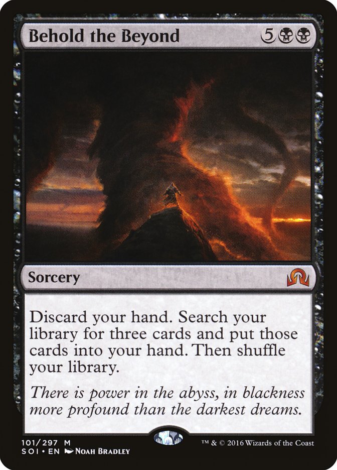 Behold the Beyond – Mythic Magic: The Gathering card from Shadows over Innistrad (#101)