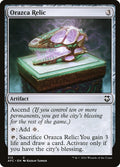 Orazca Relic – Common Magic: The Gathering card from Forgotten Realms Commander (#213)