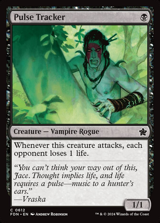 Pulse Tracker – Common Magic: The Gathering card from Foundations (#612)