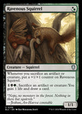 Ravenous Squirrel – Uncommon Magic: The Gathering card from Bloomburrow Commander (#258)