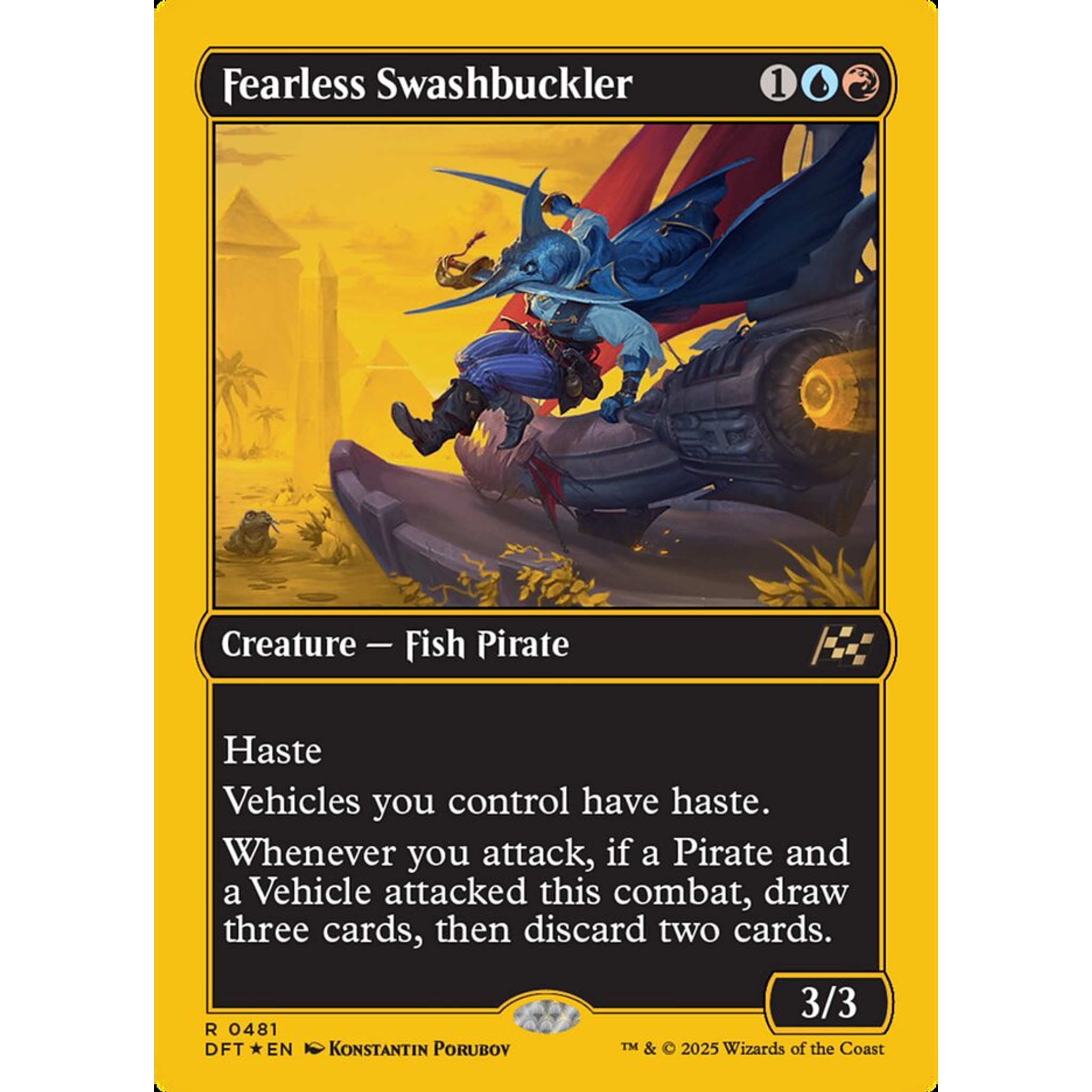 Fearless Swashbuckler (DFT 481) — Moore Collectables UK