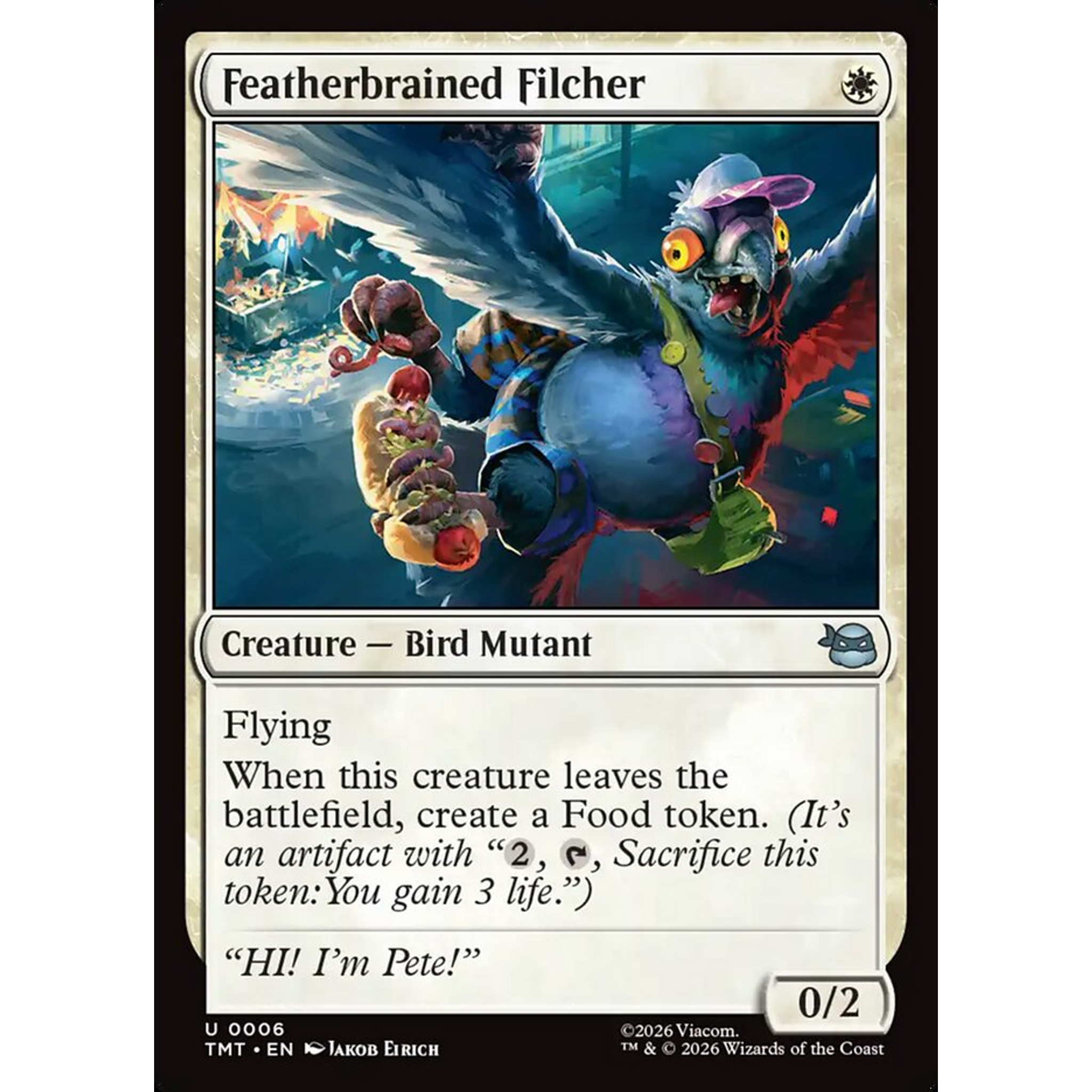 Featherbrained Filcher (TMT 6) — Moore Collectables UK