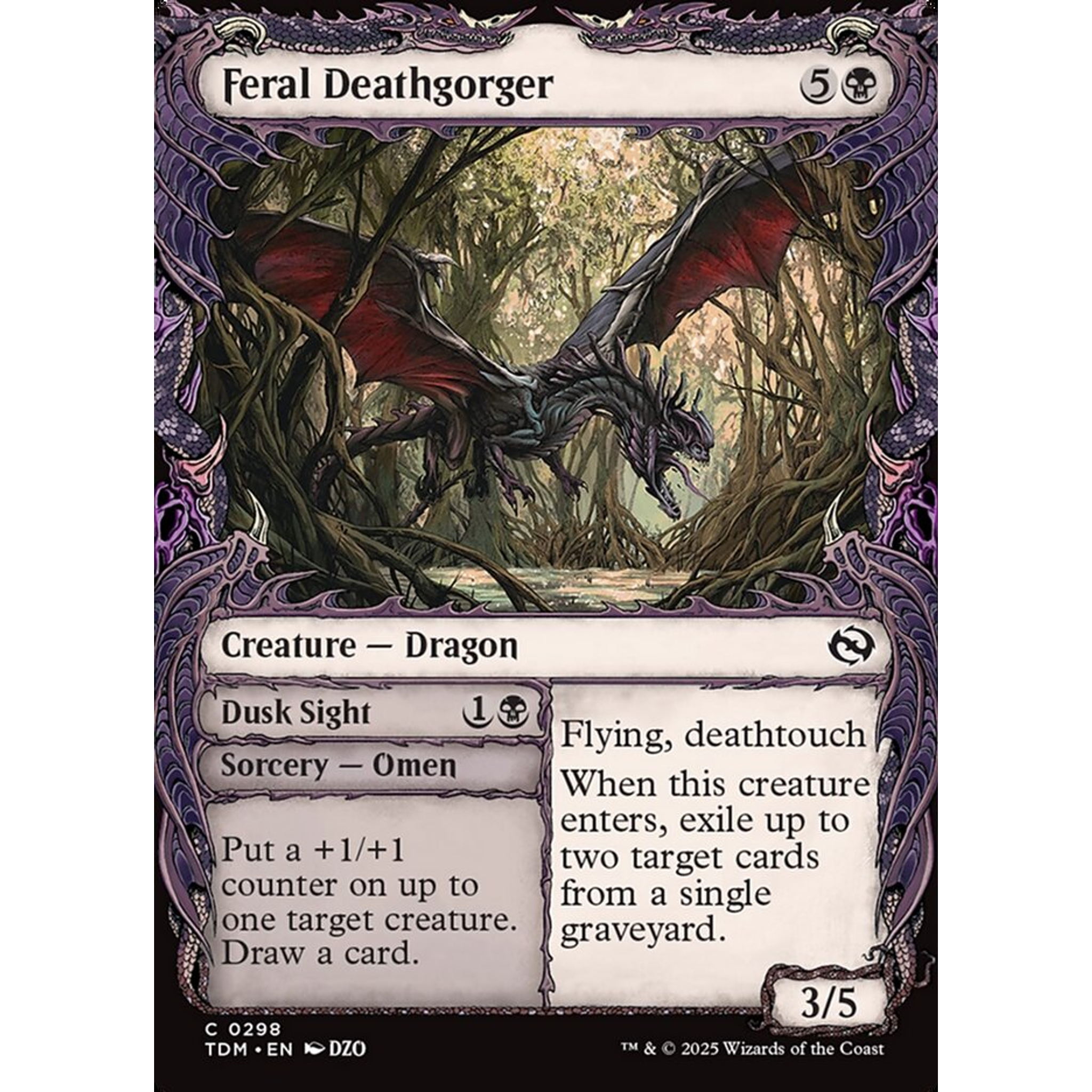 Feral Deathgorger // Dusk Sight (TDM 298) — Moore Collectables UK