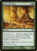 Reap and Sow – Common Magic: The Gathering card from Darksteel (#81)