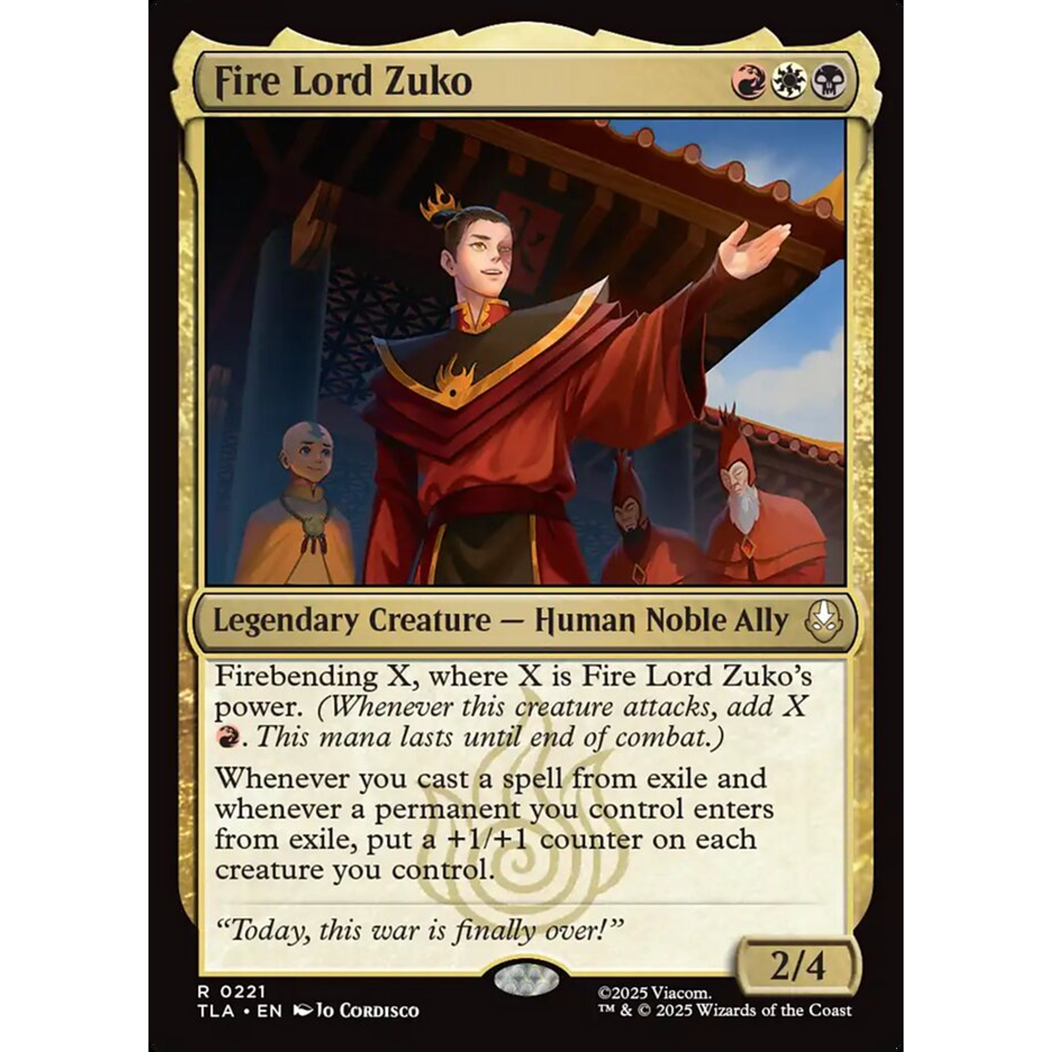 Fire Lord Zuko (TLA 221) — Moore Collectables UK