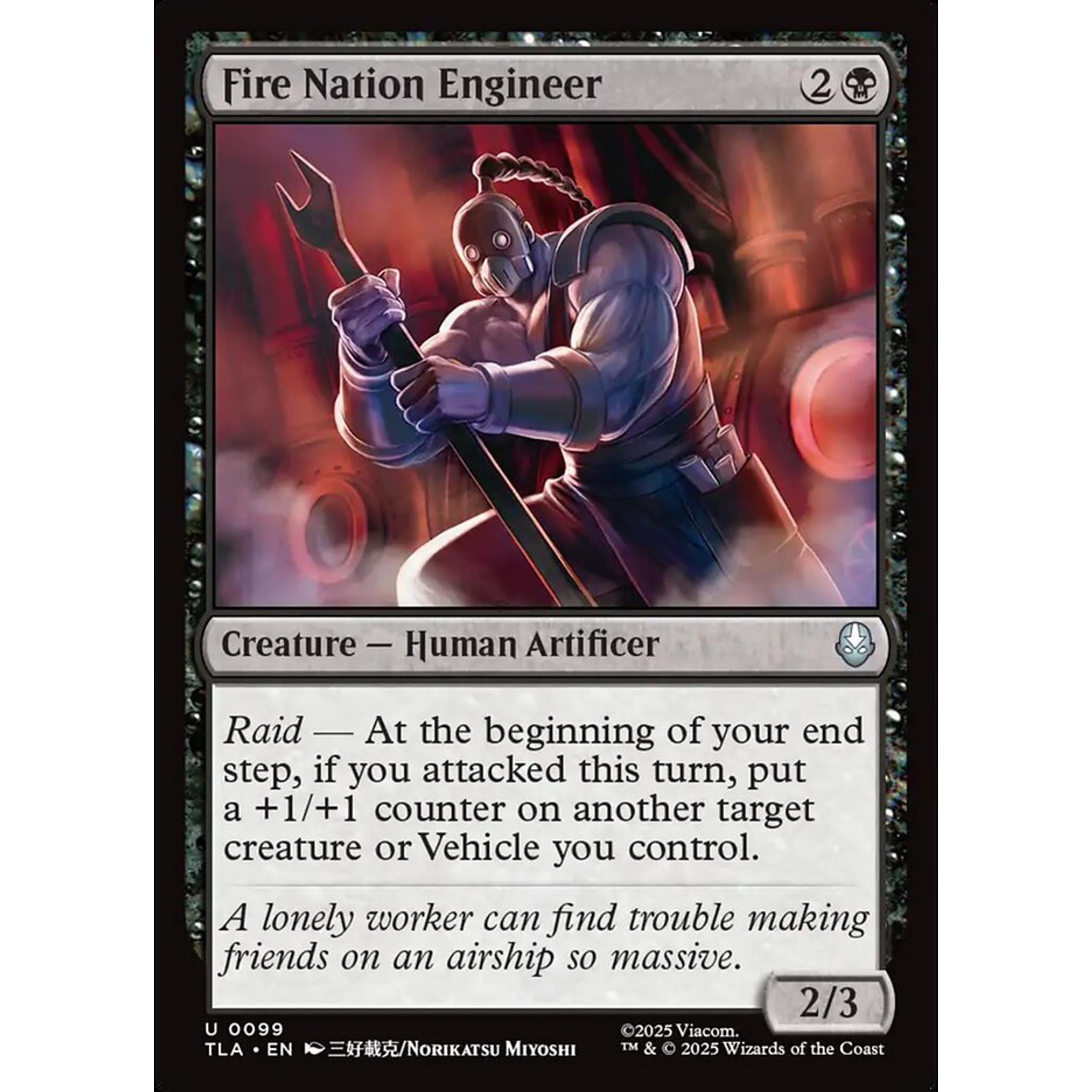 Fire Nation Engineer (TLA 99) — Moore Collectables UK