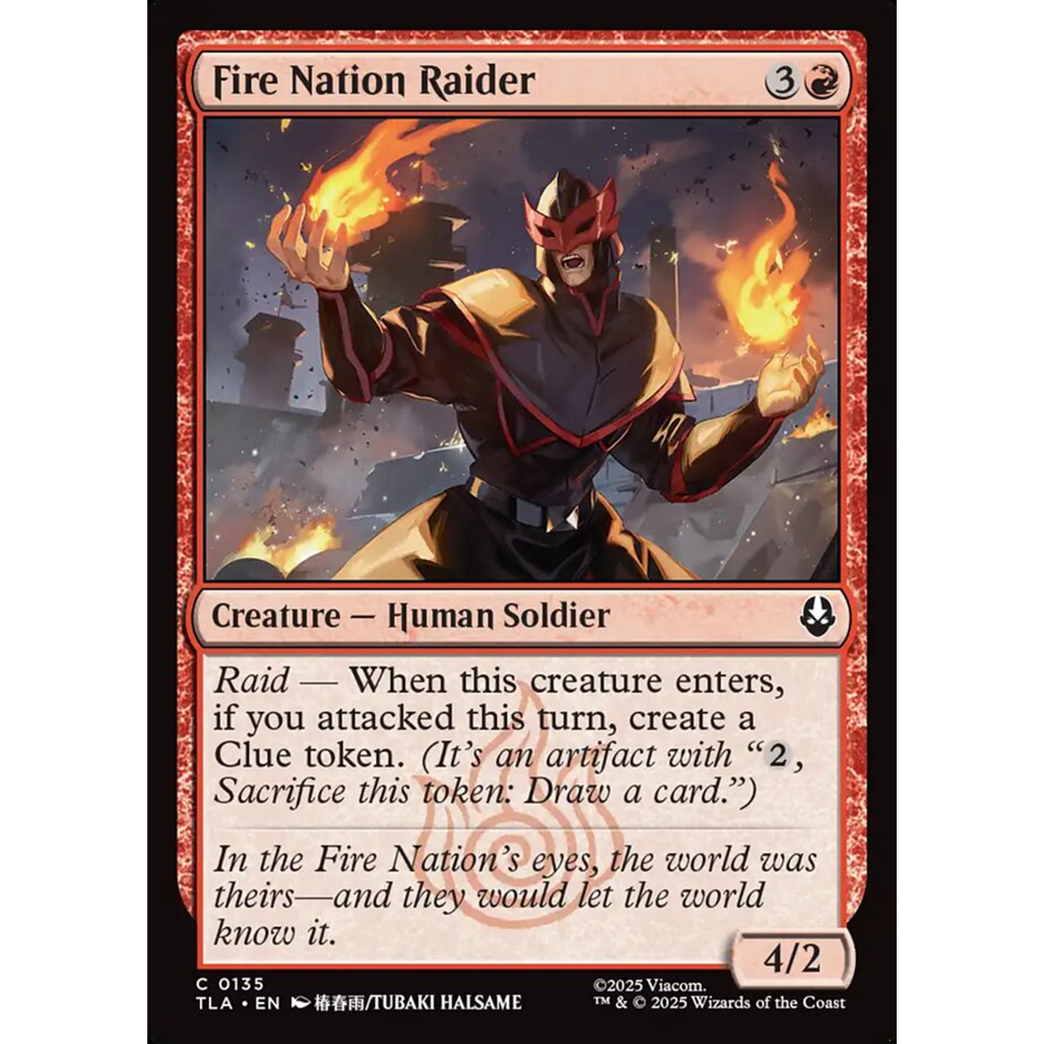Fire Nation Raider (TLA 135) — Moore Collectables UK