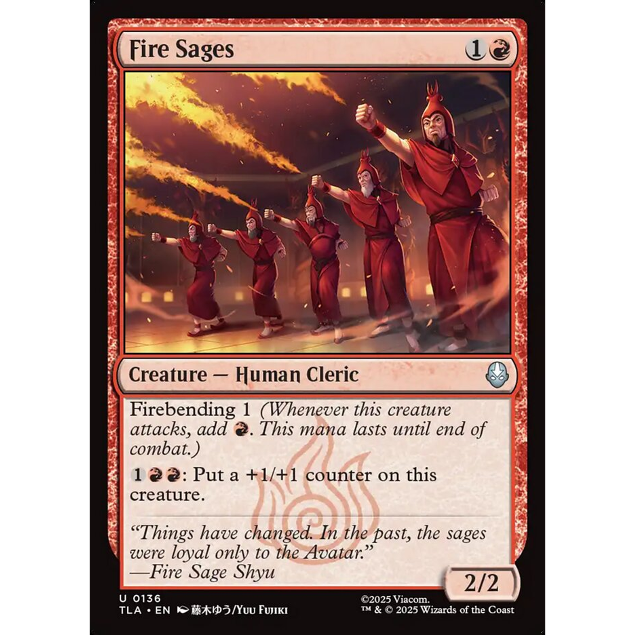 Fire Sages (TLA 136) — Moore Collectables UK